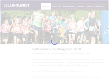 Tablet Screenshot of jellinglobet.dk